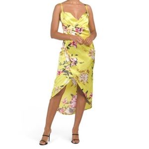 RACHEL Rachel Roy Green Glow Floral Dress